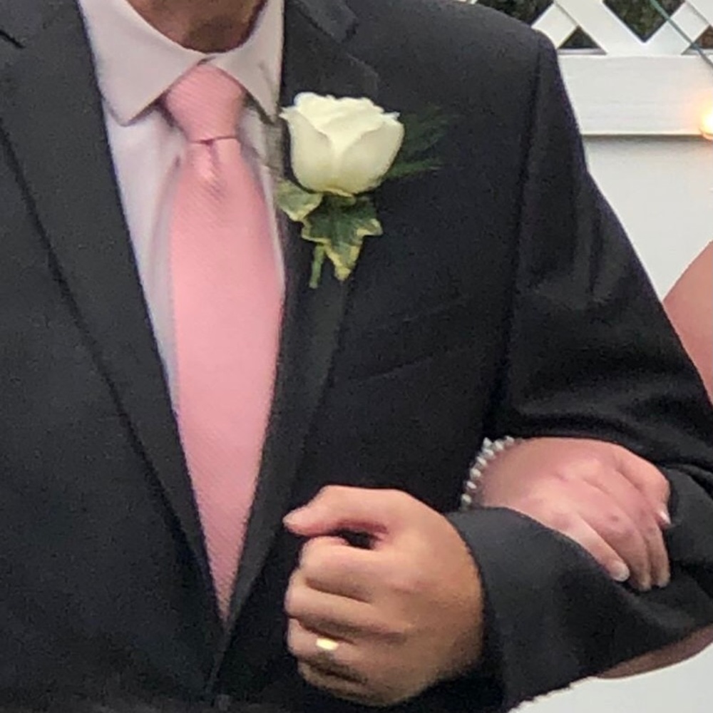 Pink Silk Tie